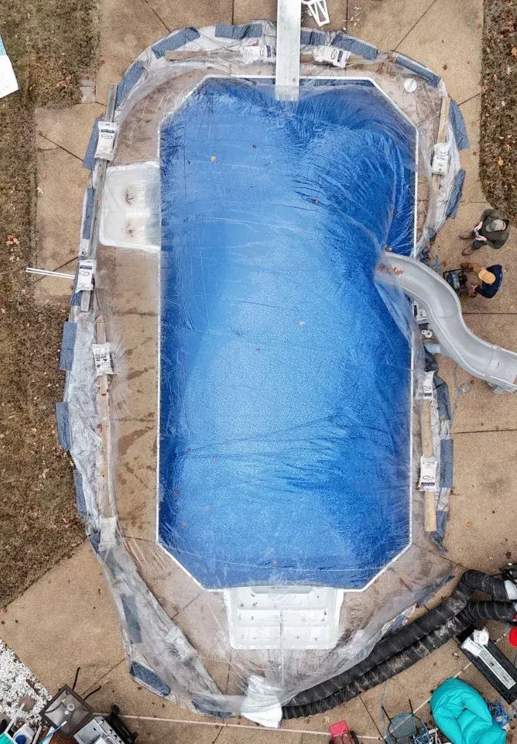 Pool Construction Dome
