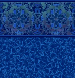 Bellagio pool liner pattern